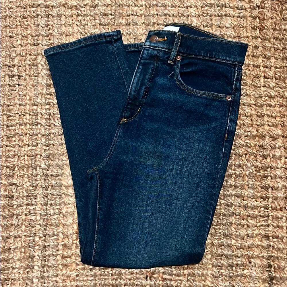 LOFT Blue Straight Leg Jeans Classic Fit
